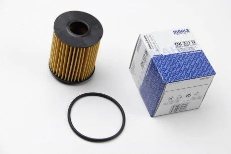Фильтр масляный двигателя FIAT DOBLO 04-, OPEL ASTRA H 05- 1.3 CDTI (пр-во KNECHT-MAHLE) MAHLE / KNECHT OX371D
