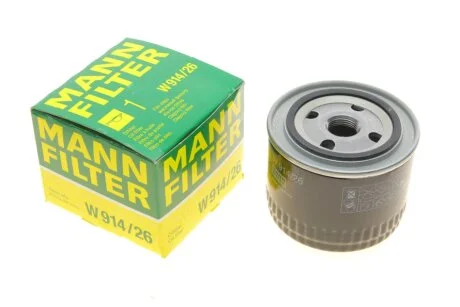 Фільтр масла MANN W914/26