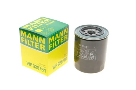 Фільтр мастил MANN WP928/81