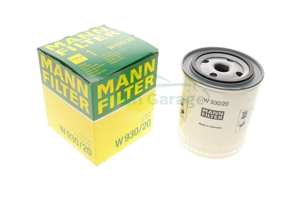 Фильтр масляный двигателя LR RANGE ROVER I, II 75-02 (пр-во) MANN W930/20 (фото 1)