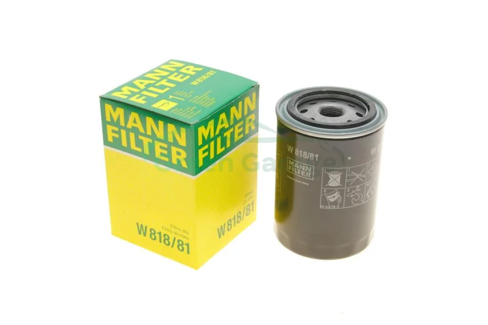 Масляний фiльтр MANN W818/81 (фото 1)