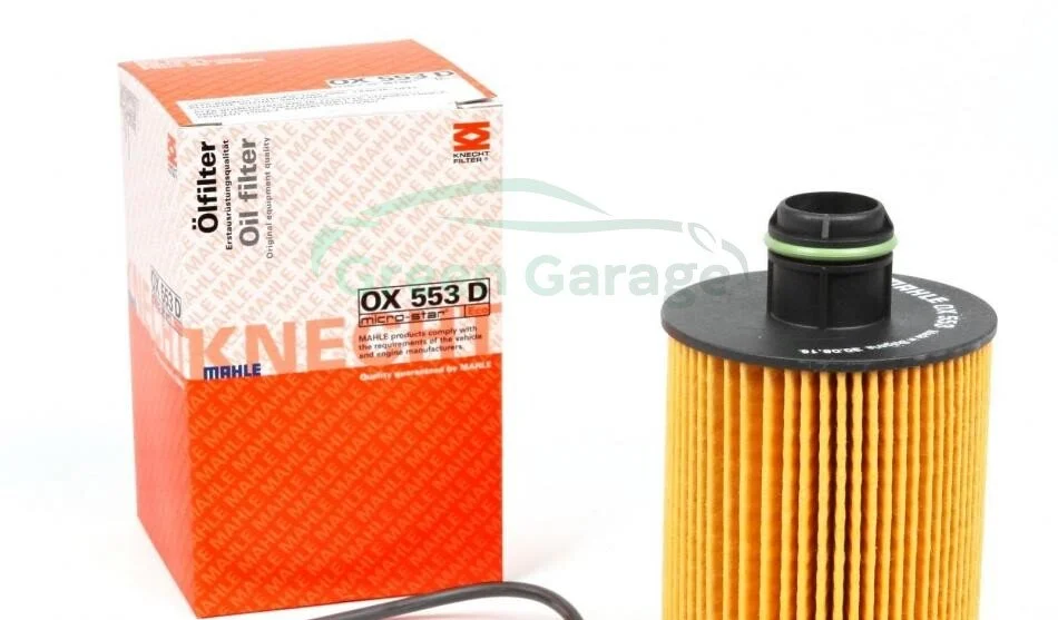 Фильтр масляный двигателя (пр-во Knecht-Mahle) MAHLE / KNECHT OX553D (фото 1)