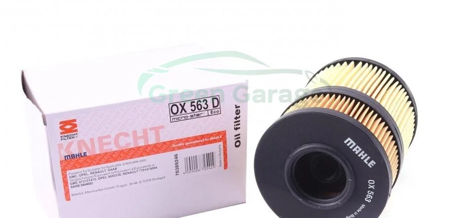 Фільтр мастил MAHLE / KNECHT OX563D (фото 1)