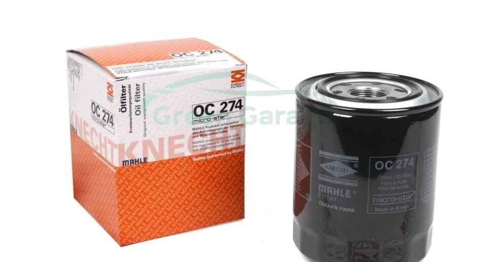 Фильтр масляный двигателя MITSUBISHI (пр-во Knecht-Mahle) MAHLE / KNECHT OC274 (фото 1)