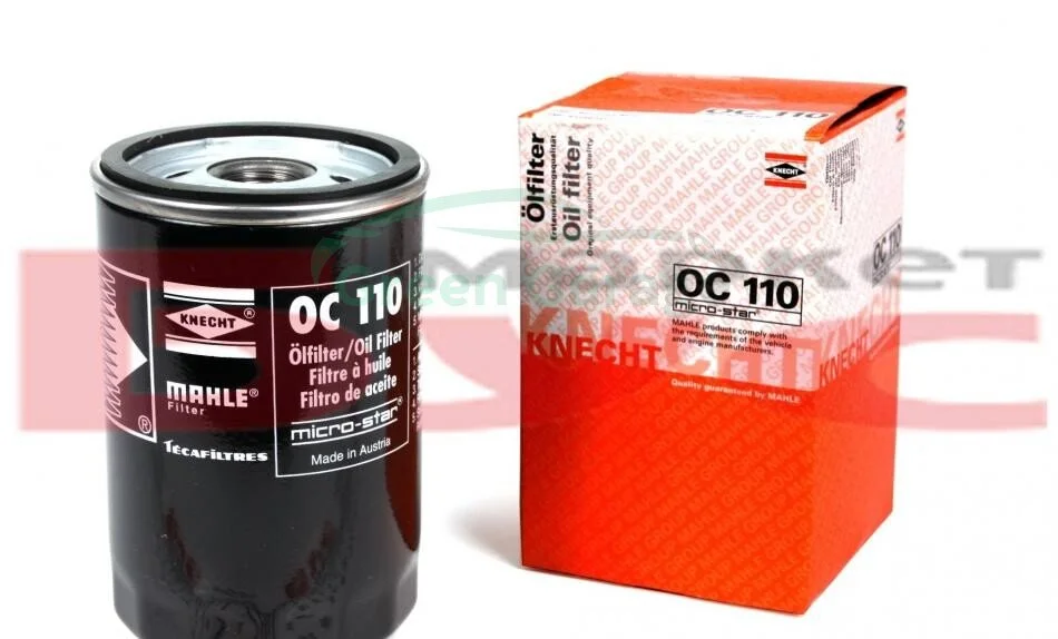 Фильтр масляный двигателя (пр-во Knecht-Mahle) MAHLE / KNECHT OC110 (фото 1)