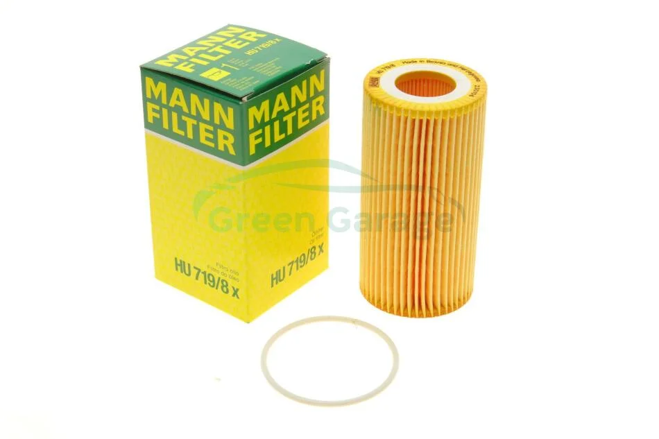Фильтр масляный двигателя FORD FOCUS,MONDEO,S-MAX (пр-во) MANN HU719/8X (фото 1)