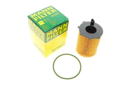Фильтр масляный двигателя PSA 1.6 BlueHDI 14- (пр-во) MANN HU7033Z