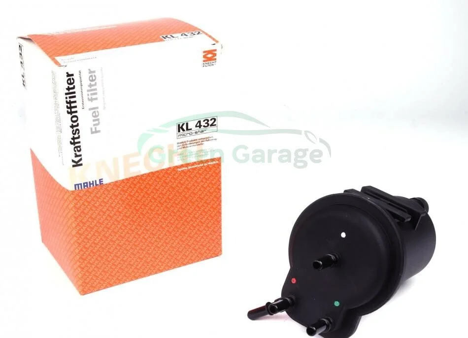 Фильтр топливный RENAULT MEGANE II 1.5 DCI 02- (пр-во KNECHT-MAHLE) MAHLE / KNECHT KL432 (фото 1)