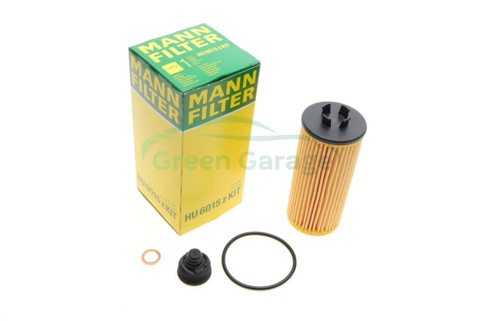 Фильтр масляный BMW X1 1.6-2.8 15-, MINI COOPER 1.5-2.0 13- (пр-во) MANN HU6015Z KIT (фото 1)