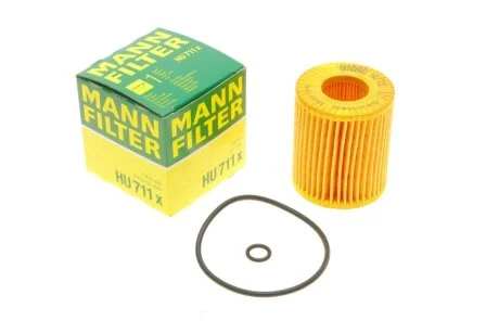 Фильтр масляный двигателя (пр-во) MANN HU711X