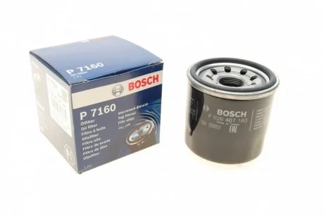 Фильтр масляный двигателя MAZDA 3, 6, CX-5 1.5, 2.0 11- (пр-во) BOSCH F 026 407 160