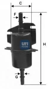 Паливний фільтр UFI 31.740.00
