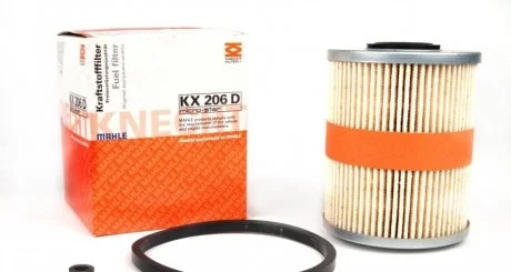Фильтр топл. PEUGEOT 605 (пр-во Knecht-Mahle) MAHLE / KNECHT KX206D