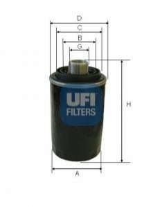 Масляний фiльтр UFI 23.493.00