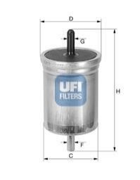 Паливний фільтр UFI 31.513.00