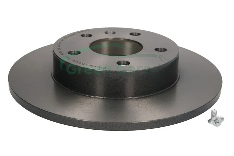 Диск тормозной OPEL ASTRA H задн. (пр-во) BREMBO 08.7627.11 (фото 1)