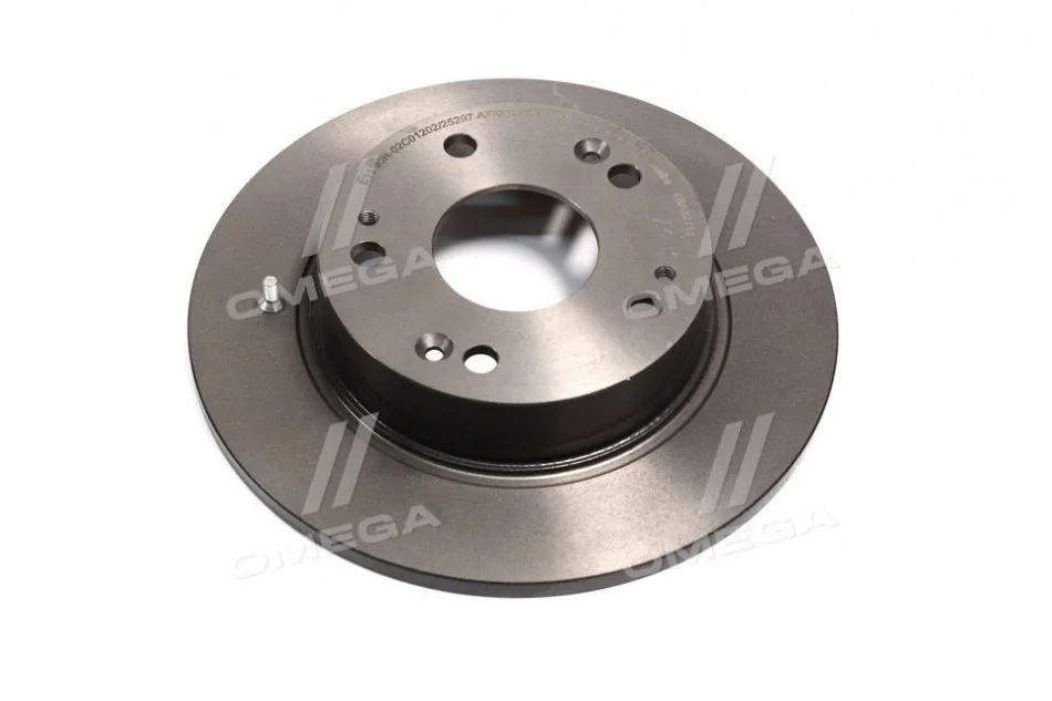 Диск тормозной HONDA ACCORD задн. (пр-во) BREMBO 08.A327.11 (фото 1)