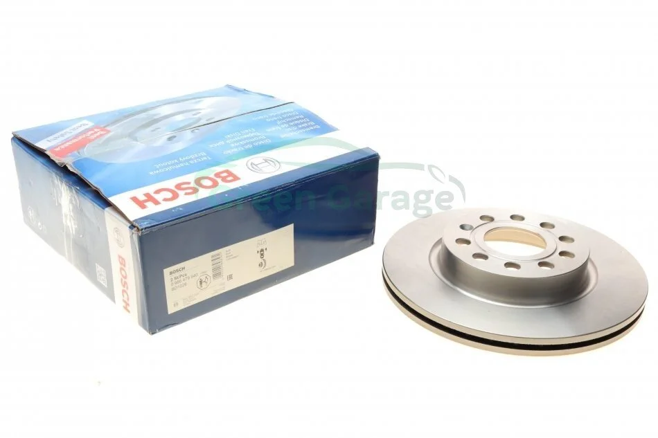 Диск тормозной AUDI A3, SEAT TOLEDO, SKODA OCTAVIA, VW CADDY, передн. вент. (пр-во Bosch) BOSCH 0986479940 (фото 1)