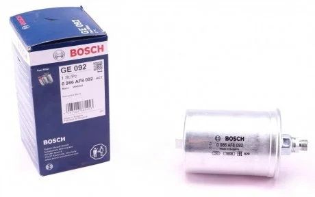 Фильтр топливный MB 190 (W201) 82-93 (пр-во) BOSCH 0 986 AF8 092