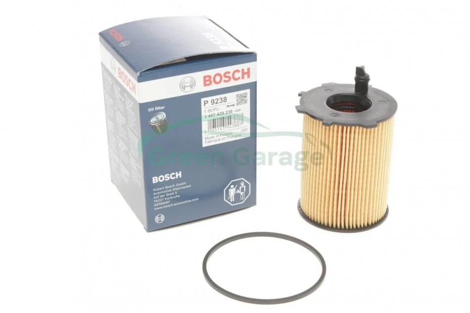 Фильтр масляный двигателя CITROEN; PEUGEOT; VOLVO (пр-во Bosch) BOSCH 1 457 429 238 (фото 1)