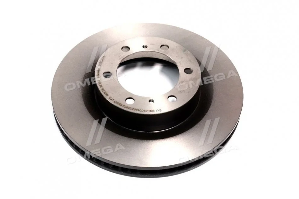 Диск тормозной LAND CRUISER 150 3.0D-4D 2010-,4.0 V6 VVT-I 2010- передн. (пр-во) BREMBO 09.B634.11 (фото 1)