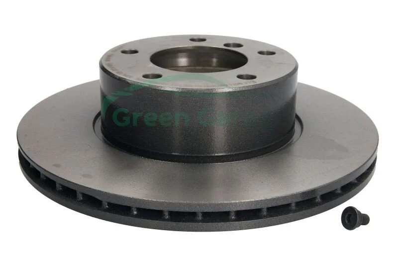 Диск тормозной BMW 5 (E39) передн., вент. (пр-во) BREMBO 09.6924.11 (фото 1)