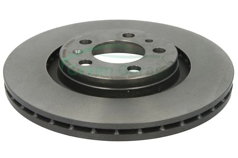 Диск тормозной AUDI A3, SEAT LEON, TOLEDO, SKODA, VW, передн. вент. (пр-во) BREMBO 09.7012.11 (фото 1)