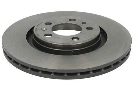 Диск тормозной AUDI A3, SEAT LEON, TOLEDO, SKODA, VW, передн. вент. (пр-во) BREMBO 09.7012.11