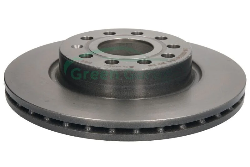 Диск тормозной AUDI A3, SEAT TOLEDO, SKODA OCTAVIA, VW CADDY, передн. вент. (пр-во) BREMBO 09.9167.11 (фото 1)