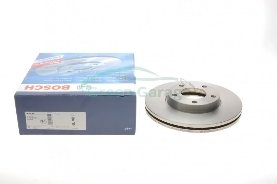 Диск тормозной MAZDA 3,5 передн., вент. (пр-во Bosch) BOSCH 0986479R83 (фото 1)