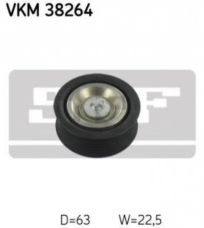 Обводний ролик SKF VKM 38264