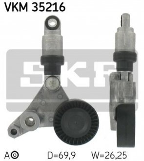 Натяжний ролик SKF VKM 35216