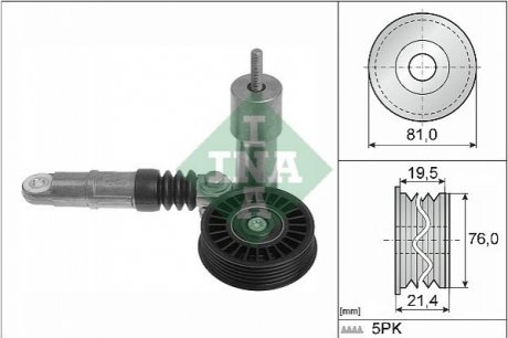 Роликовий модуль натягувача ременя INA 534 0014 10
