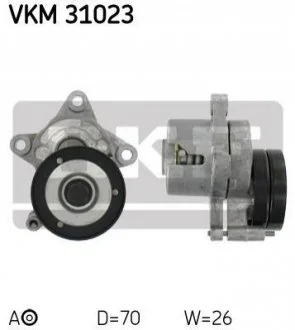 Натяжний ролик SKF VKM 31023