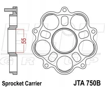 Адаптер DUCATI JT MOTO 110002 (фото 1)
