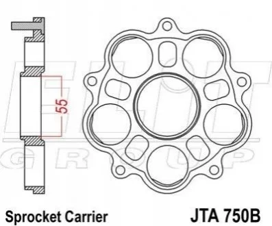 Адаптер DUCATI JT MOTO 110002