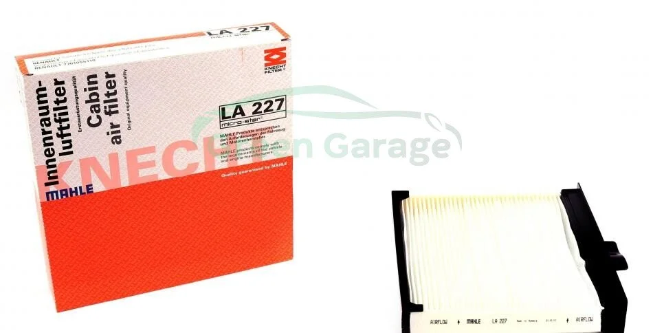 Фiльтр салону MAHLE / KNECHT LA227 (фото 1)