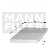 Фільтр салону MANN CUK26019