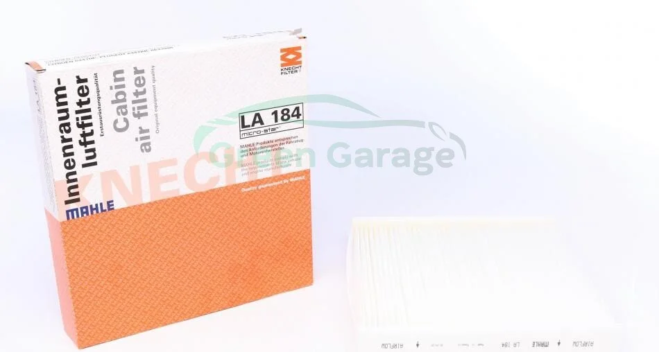Фільтр салону CITROEN BERLINGO, BERLINGO/MINIVAN, XSARA, XSARA/HATCHBACK, XSARA/KOMBI PEUGEOT PARTNER, PARTNER ORIGIN, PARTNER ORIGIN/MINIVAN, PARTNER/MINIVAN 1.1-Electric 06.96-12.15 MAHLE / KNECHT LA184 (фото 1)