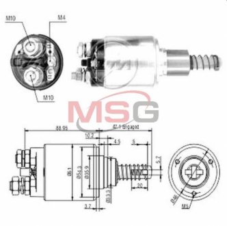 Втягуюче реле ZM ZM732