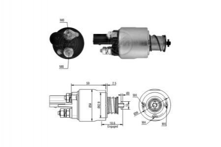 Втягуюче реле ZM ZM1498