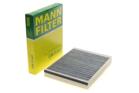 Фильтр салона угольный (пр-во) MANN CUK25007