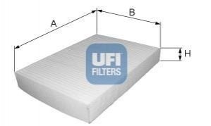 Фiльтр салону UFI 53.207.00