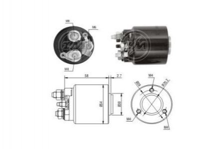 Втягуюче реле ZM ZM591