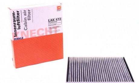 Фiльтр салону MAHLE / KNECHT LAK472