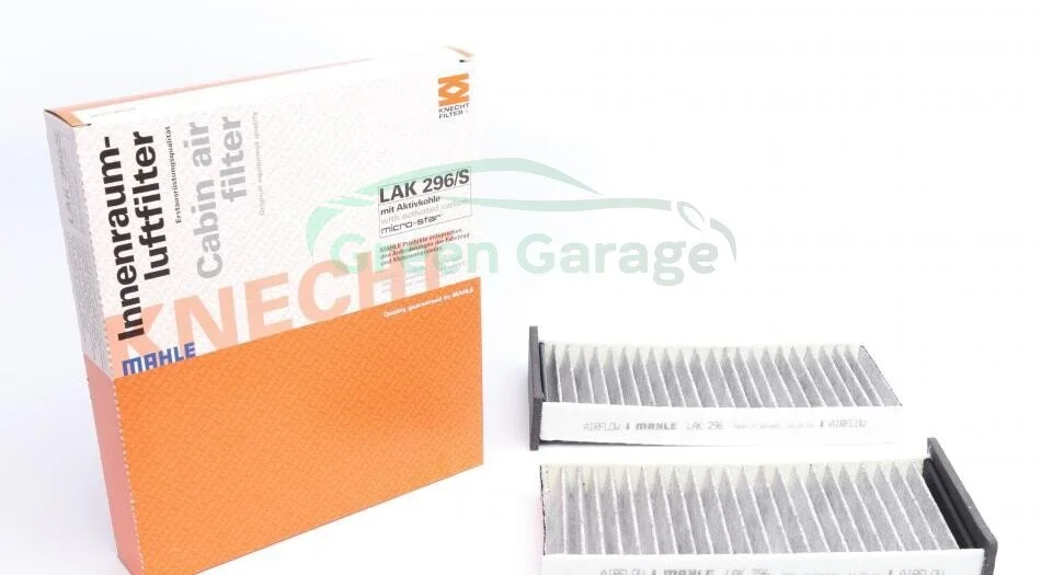 Фільтр салону MAHLE / KNECHT LAK296/S (фото 1)