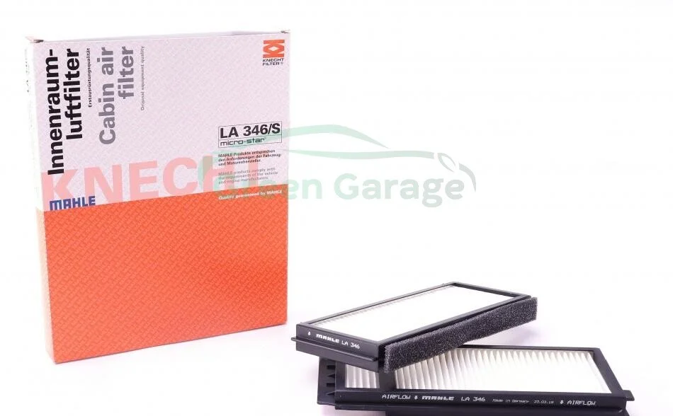Повітряний фільтр салону MAHLE / KNECHT LA346/S (фото 1)