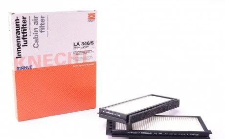 Повітряний фільтр салону MAHLE / KNECHT LA346/S