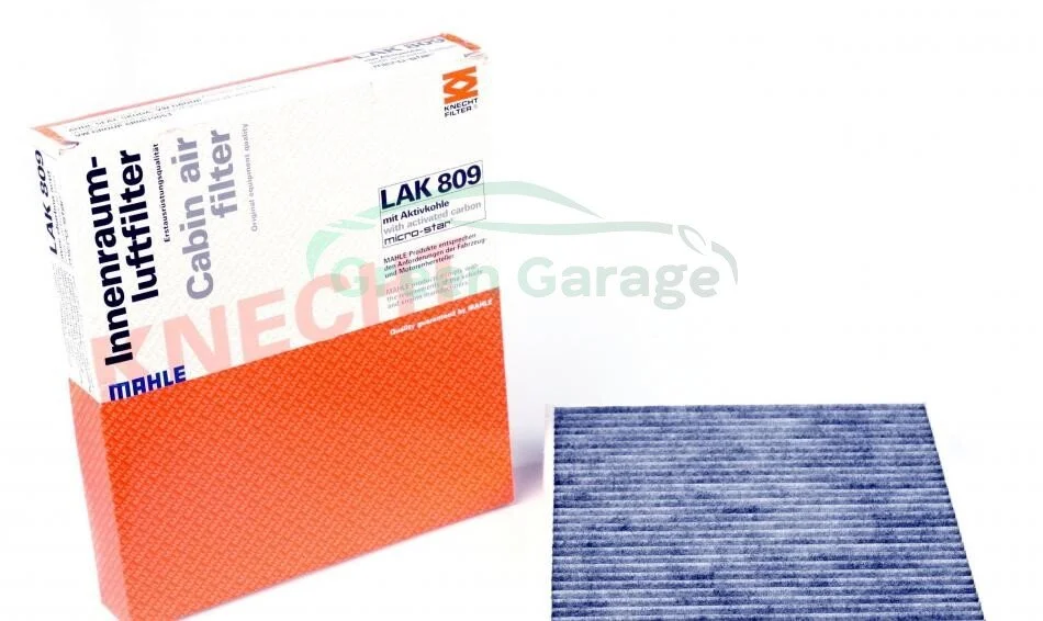 Фильтр салона AUDI, SKODA, VW угольный (пр-во Knecht-Mahle) MAHLE / KNECHT LAK809 (фото 1)