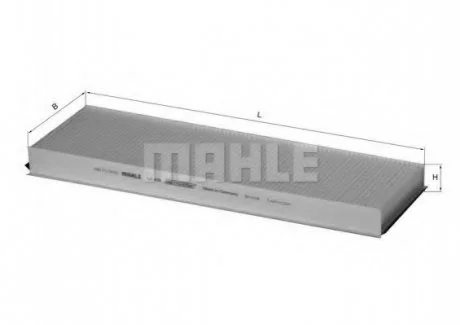 Фiльтр салону MAHLE / KNECHT LA438